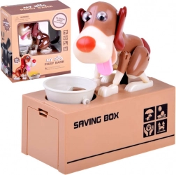 Tirelire interactive Chien mangeur de pièces