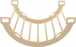 Échelle en bois et balançoire avec coussin 2-en-1 CHIPOLINO