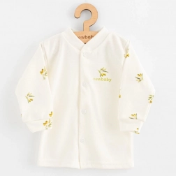 veste pour bébé en coton biologique NEW BABY olives 62 (3–6 mois)