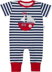 Combinaison d’été en coton pour garçon New Baby Marine