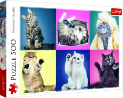 Puzzle 500 pièces Chatons Trefl
