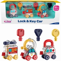 ensemble de hochets – véhicules de secours avec clés