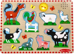 Puzzle en bois - Animaux de la ferme