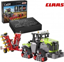 Set de construction CaDA tracteur CLAAS XERION 5000 TRAC TS à chenilles 1:32 (1336 pièces)