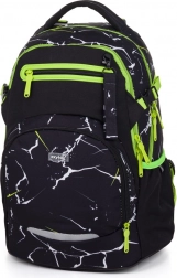 Cartable Školní Oxy Ombre Electric, noir‑vert