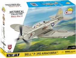 Modèle de Chasseur Bell P-39D Airacobra à Construire – 361 pièces