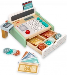 Caisse enregistreuse pastel - jouet en bois