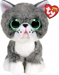 Mascotte TY chat gris Fergus 15 cm
