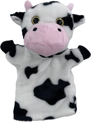 Marionnette en peluche vache