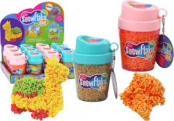 Squishy Billes de polystyrène orange en gobelet