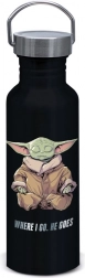 Bouteille en aluminium avec motif Grogu de The Mandalorian
