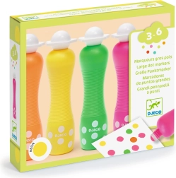 Feutres en mousse néon pour tout-petits de DJECO