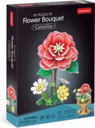Puzzle 3D Bouquet de camélias