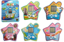 Jeu électronique de poche Tetris en forme d’étoile – bleu