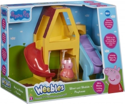 Peppa Pig Weebles maison de jeu basculante