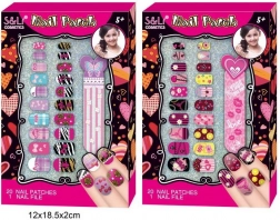 Kit de décoration d’ongles avec lime