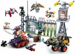 Sluban Atomic Storm – base défensive, jeu de construction