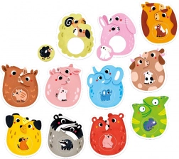 Mes premiers puzzles - Les familles