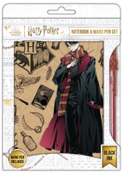 Bloc-notes avec stylo Harry Potter Navy & Gold