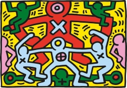 Puzzle 1000 pièces Keith Haring 3 – CLEMENTONI Novo Art Series