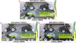 Set de machines agricoles en plastique avec remorque
