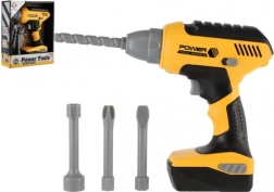 Perceuse pour enfants sans fil avec son et embouts interchangeables