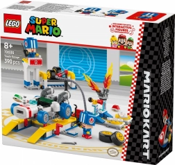 LEGO Super Mario: Mario Kart - Toad et son garage