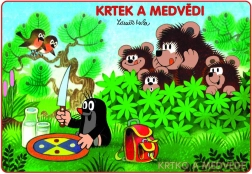 Livre de coloriage A5 Taupe et ours