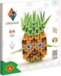 Kit Origami 3D amusant – Ananas pour enfants
