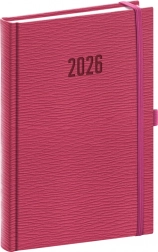 Agenda journalier NOTIQUE Rivoli 2026 rose 15 x 21 cm
