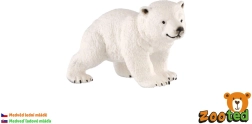 Petit de l’ours polaire en plastique, 6 cm