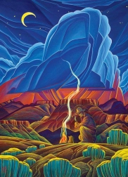 Puzzle Toute la nuit 1000 pièces de Cobble Hill