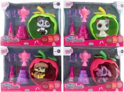 Set animal avec maisonnette pomme lumineuse