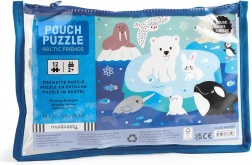 Puzzle Mudpuppy en pochette Amis polaires – 12 pièces