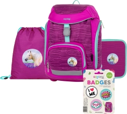 Set scolaire OXY Sherpy Pink 4 pièces