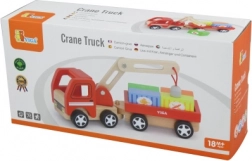 Grue en bois VIGA avec conteneurs