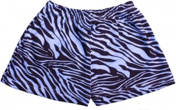Shorts en coton pour enfants NEW BABY Zebra bleu