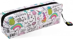 Trousse avec motif de licorne