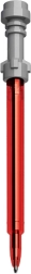 LEGO Star Wars stylo gel sabre laser – rouge