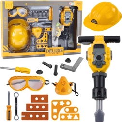 Set de jeu pour enfants avec outils et marteau pneumatique