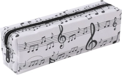 Trousse avec motif musical