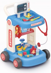 Chariot médical avec accessoires