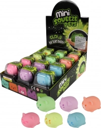 Balle antistress Animal lumineux dans le noir