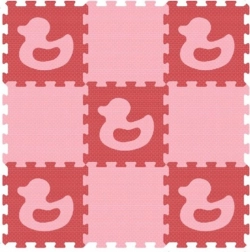 Puzzle de sol en mousse Petits canards