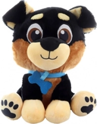 Chien en peluche joyeux 25 cm