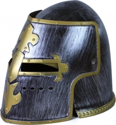 Casque de chevalier templier