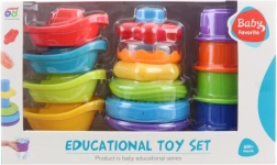 Coffret éducatif 3‑en‑1 pour bébés