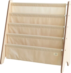 3 Sprouts porte-livres recycled solid/beige