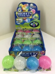 Balle squeezzy lumineuse