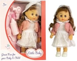 Poupée en robe avec ensemble d’accessoires, mélange de couleurs - 1 pièce